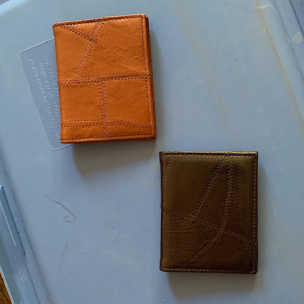 2 Ambassador Design wallets NWOT